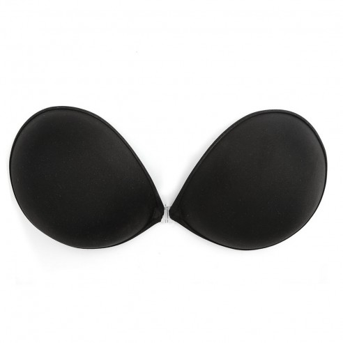 Mae - Luxury Reusable Black Stick On Bra